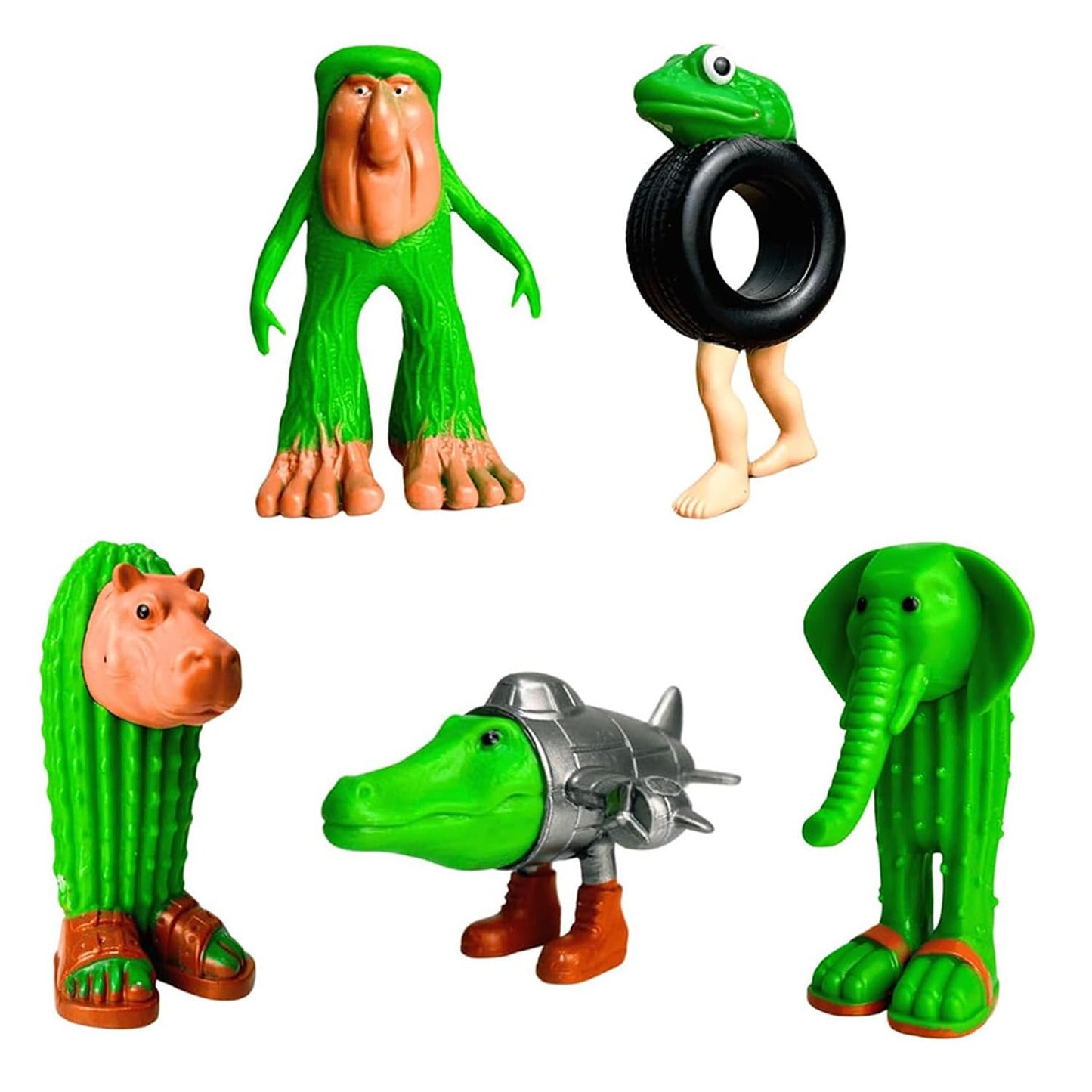 Tralalero Tralala Action Figure,Tung Tung Tung Sahur, BRR BRR Patapim,Collectible Animals Figurine Doll Gifts for Fans (Pack of 3) Italian Brainrot