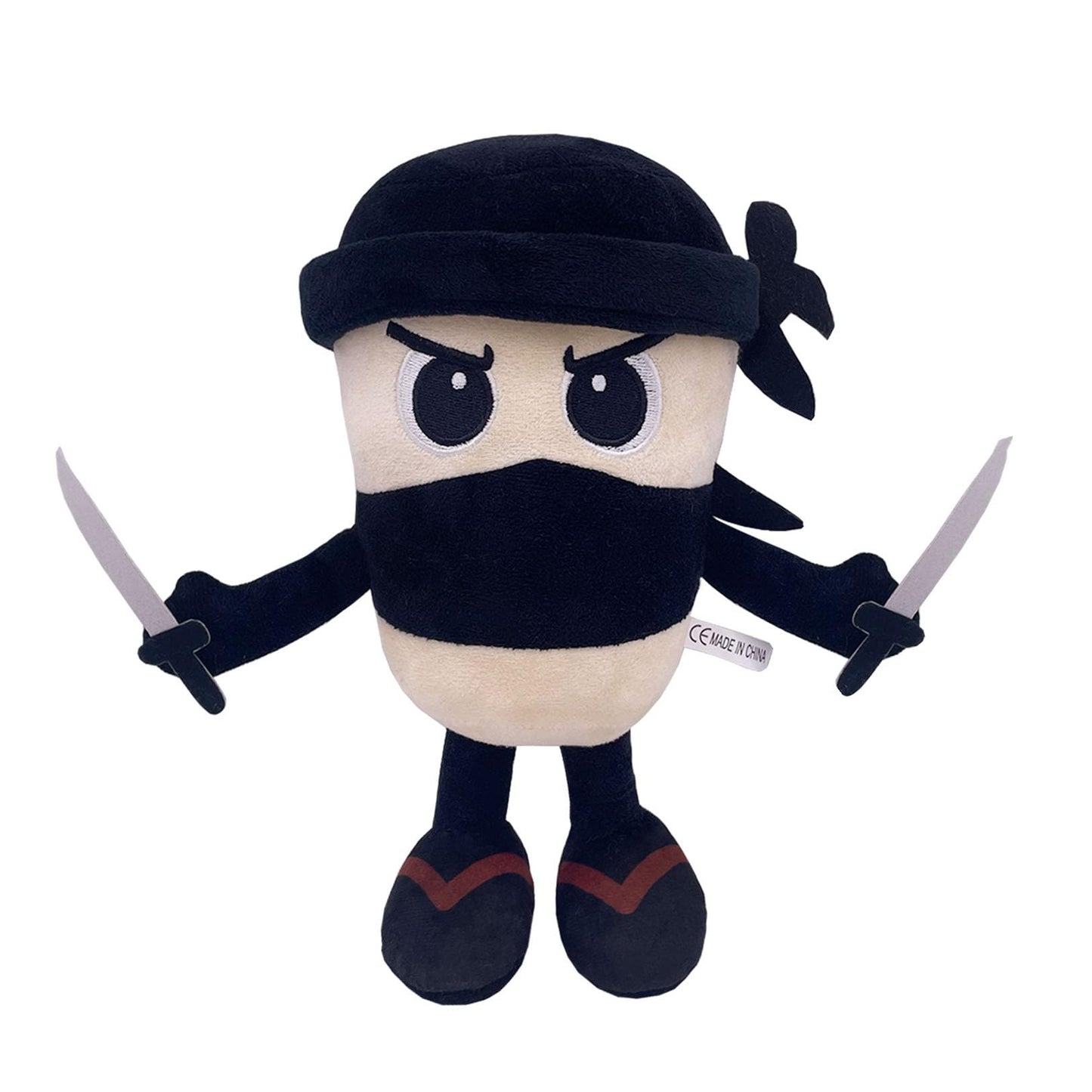 Italian Brainrot Animals Plush,Brainrot Evolution Plushie - Soft, Collectible, Memetic Home Accent (Capuccino Assassino) Italian Brainrot