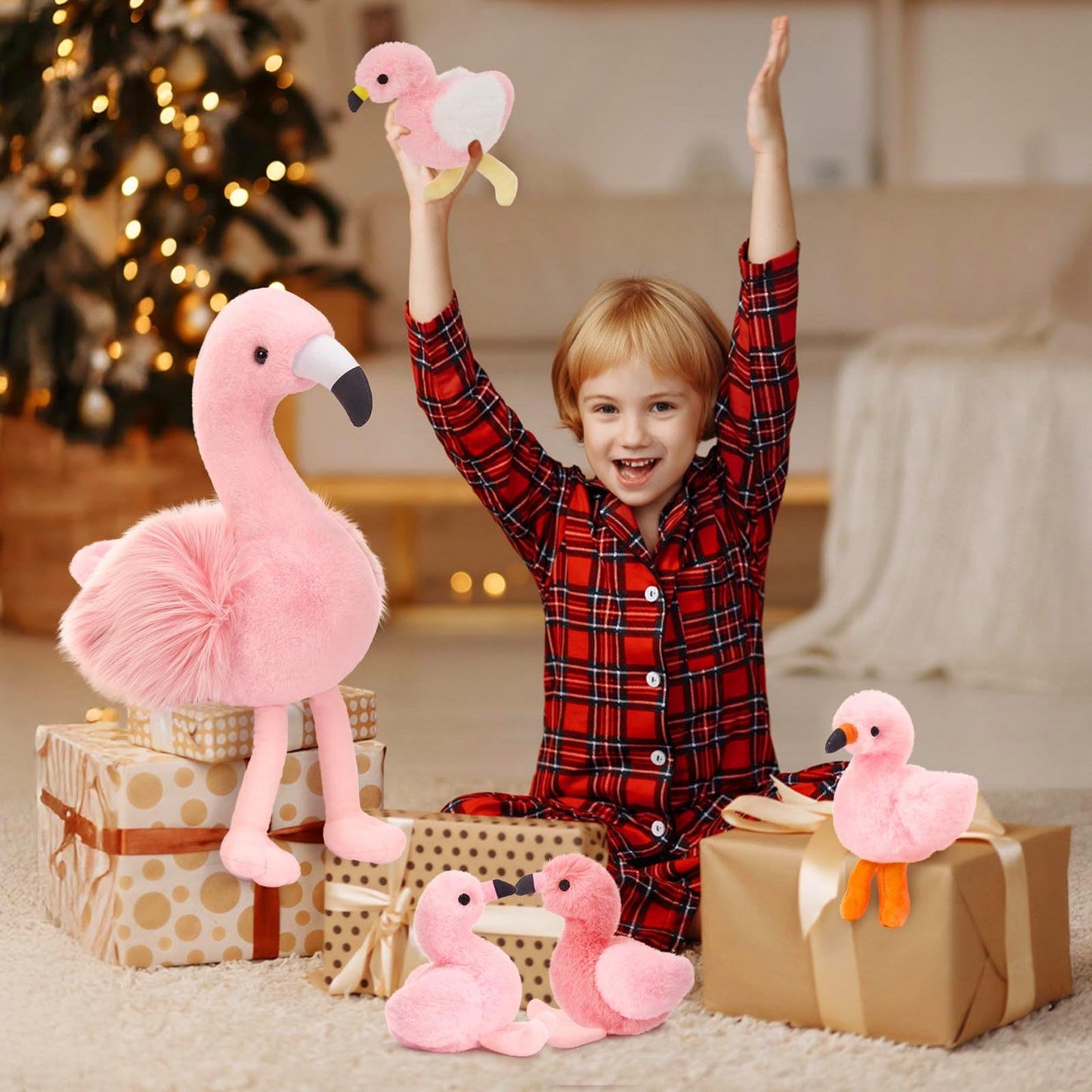 MorisMos Plush Alligator Stuffed Animal with Babies,23.6'' Mommy Stuffed Alligator with 3 Baby Crocodile Animals & 3 Plush Eggs,Lifelike Crocodile Toys for Kid 3-5 Birthday Decor