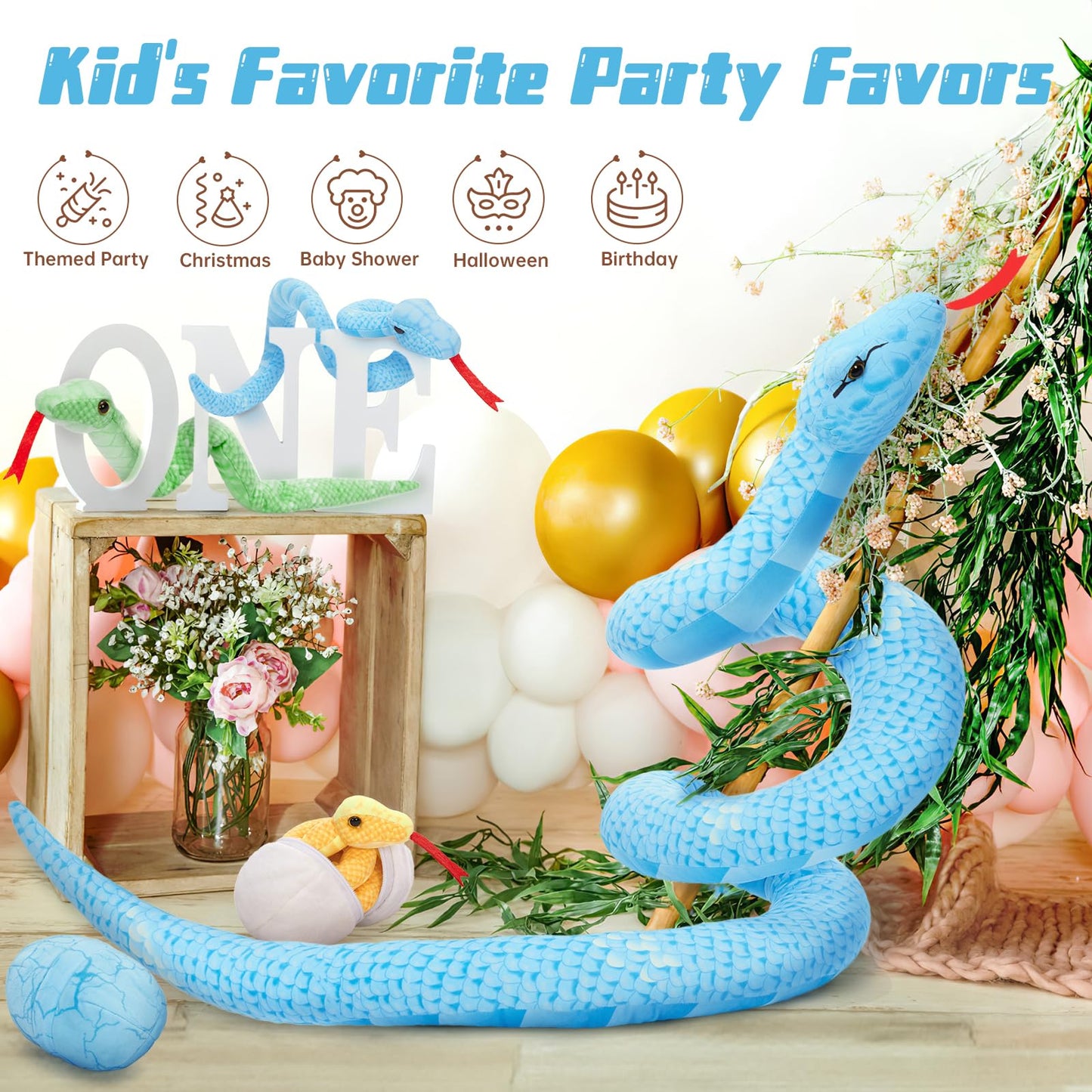 MorisMos Plush Alligator Stuffed Animal with Babies,23.6'' Mommy Stuffed Alligator with 3 Baby Crocodile Animals & 3 Plush Eggs,Lifelike Crocodile Toys for Kid 3-5 Birthday Decor