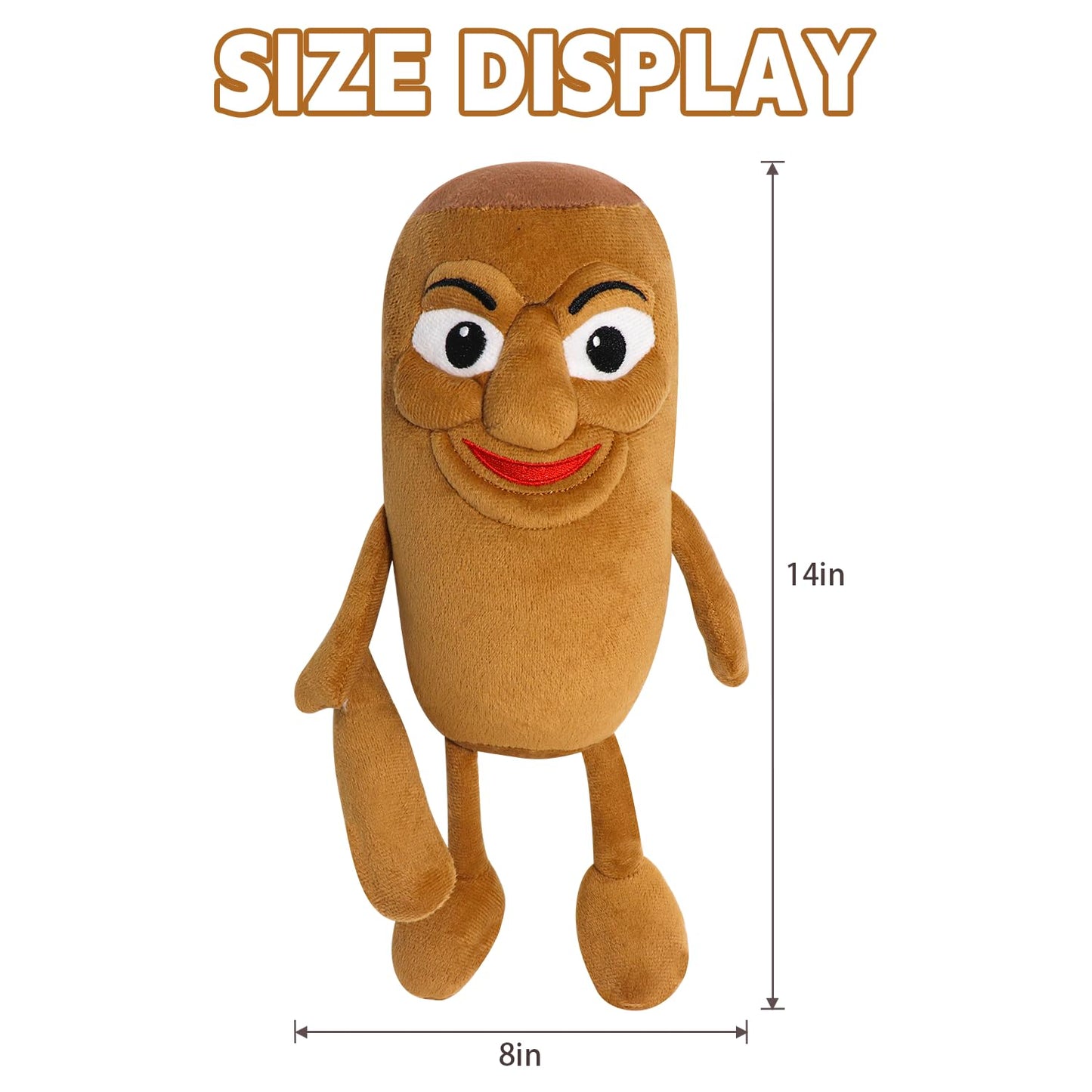 Italian Brainrot Inspired Plush Toy 13 Inches Tralalero Tralala Plush Soft Stuffed Meme Dolls for Collectors, Aesthetic Décor & Funny Gift Ideas(Upgraded from Previous 9 Inch Size) Italian Brainrot