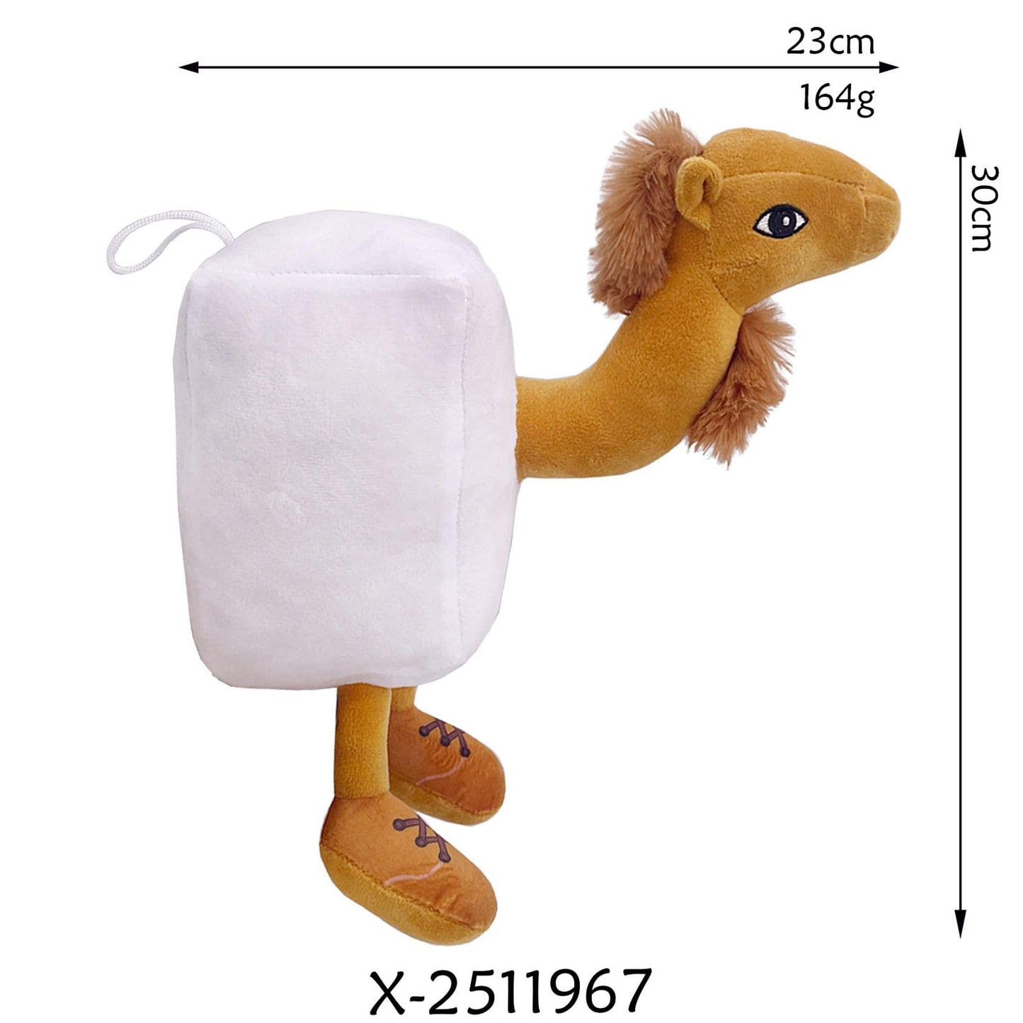 Italian Brainrot Animals Plush,Brainrot Evolution Plushie - Soft, Collectible, Memetic Home Accent (Capuccino Assassino) Italian Brainrot