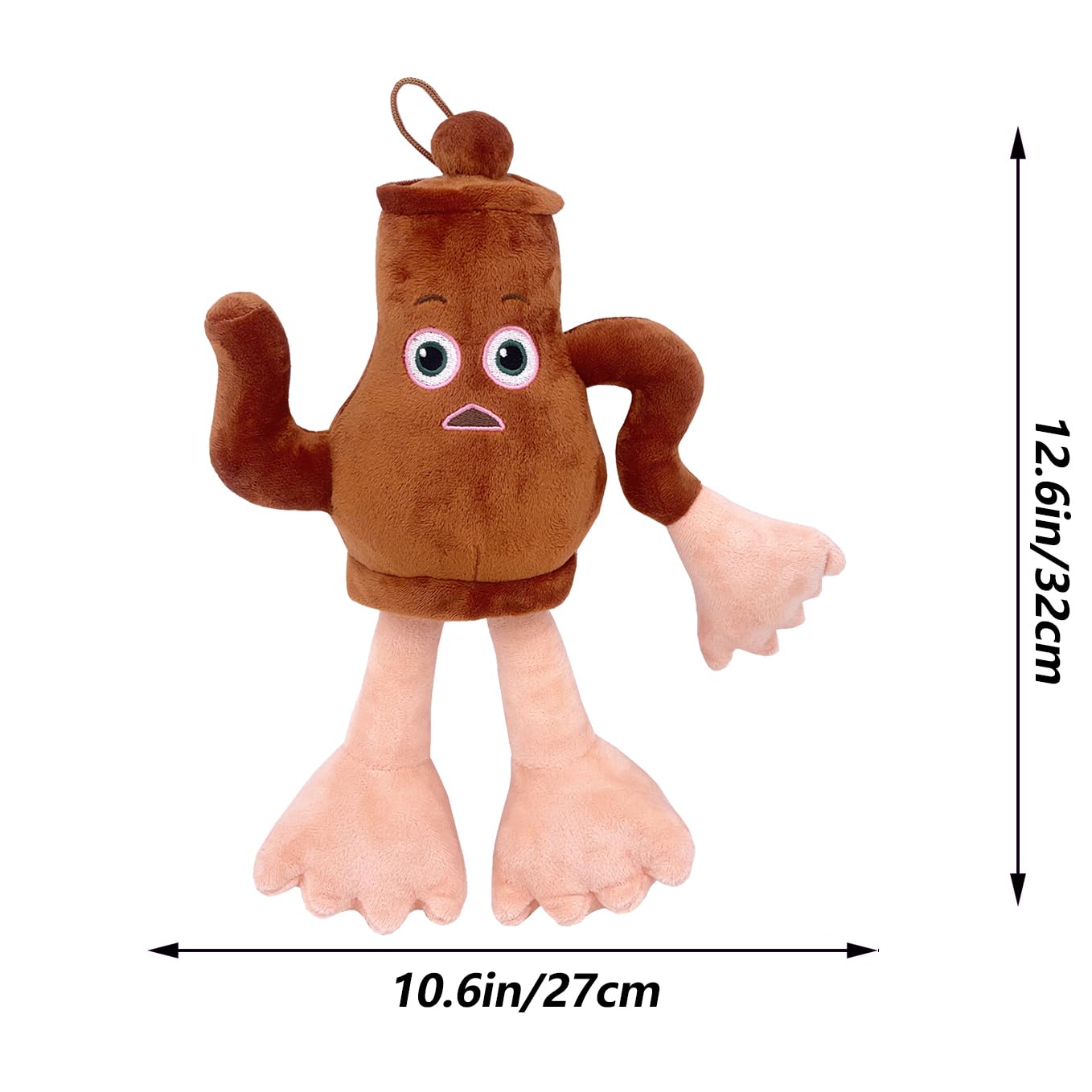 Italian Brainrot Plushies, 12" Funny Bombardiro Crocodilo Plush Toy for Fan Collectors, Soft Stuffed Meme Dolls for Home Decor & Funny Gift Ideas Italian Brainrot