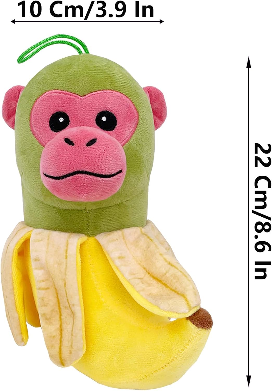 Italian Brainrot Chimpanzini Bananini Plush,Stuffed Figure Pillow for Room Decor for Game Fans(Italian Brainrot-B) Italian Brainrot