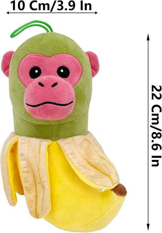 Italian Brainrot Chimpanzini Bananini Plush,Stuffed Figure Pillow for Room Decor for Game Fans(Italian Brainrot-B)