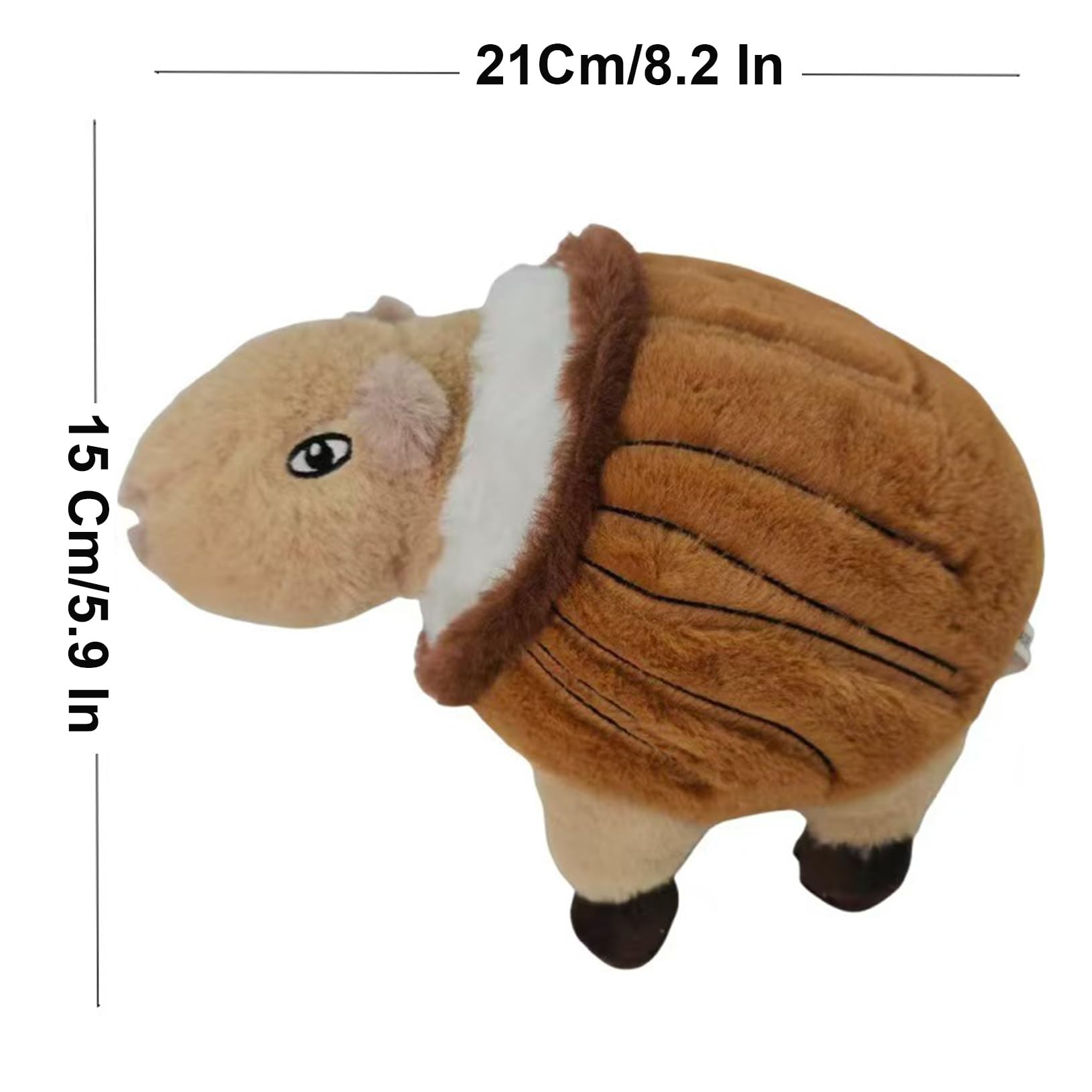 Italian Brainrot Animals Plush,Brainrot Evolution Plushie - Soft, Collectible, Memetic Home Accent (Capuccino Assassino) Italian Brainrot