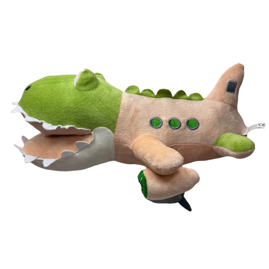 Italian Brainrot Plushies, 12" Funny Bombardiro Crocodilo Plush Toy for Fan Collectors, Soft Stuffed Meme Dolls for Home Decor & Funny Gift Ideas