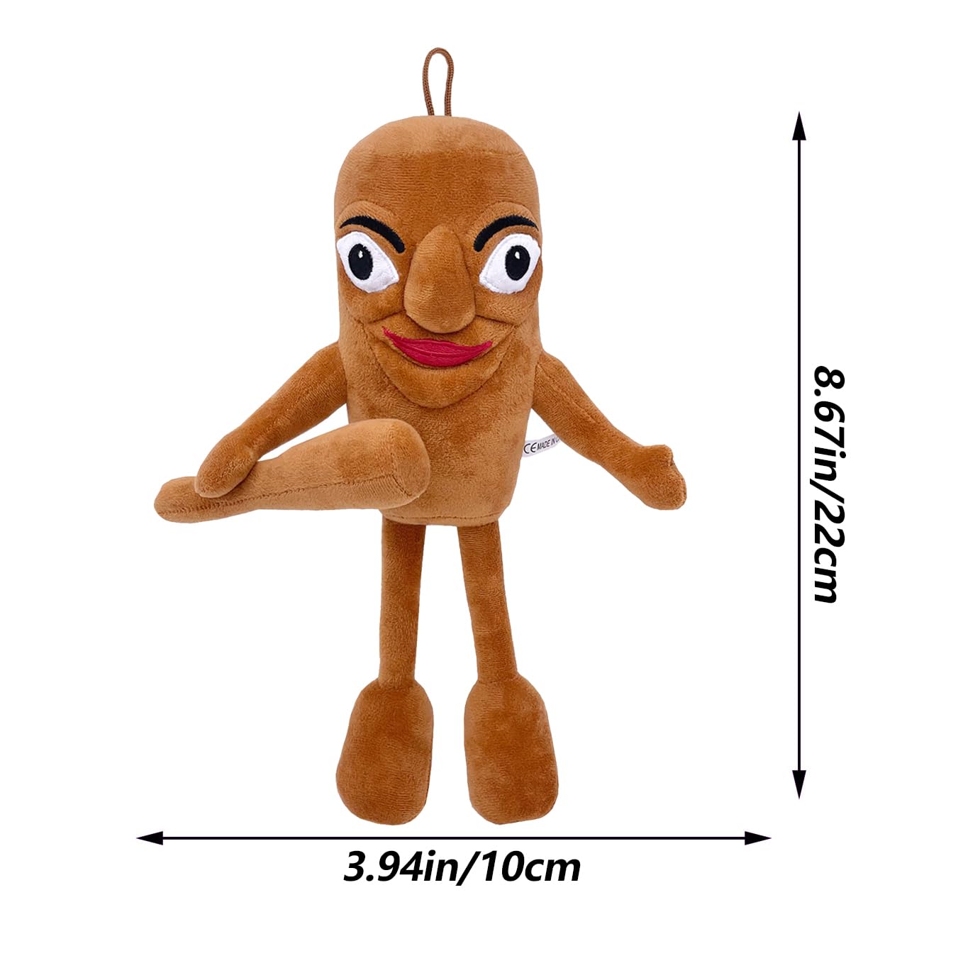 Italian Brainrot Plushies, 12" Funny Bombardiro Crocodilo Plush Toy for Fan Collectors, Soft Stuffed Meme Dolls for Home Decor & Funny Gift Ideas Italian Brainrot