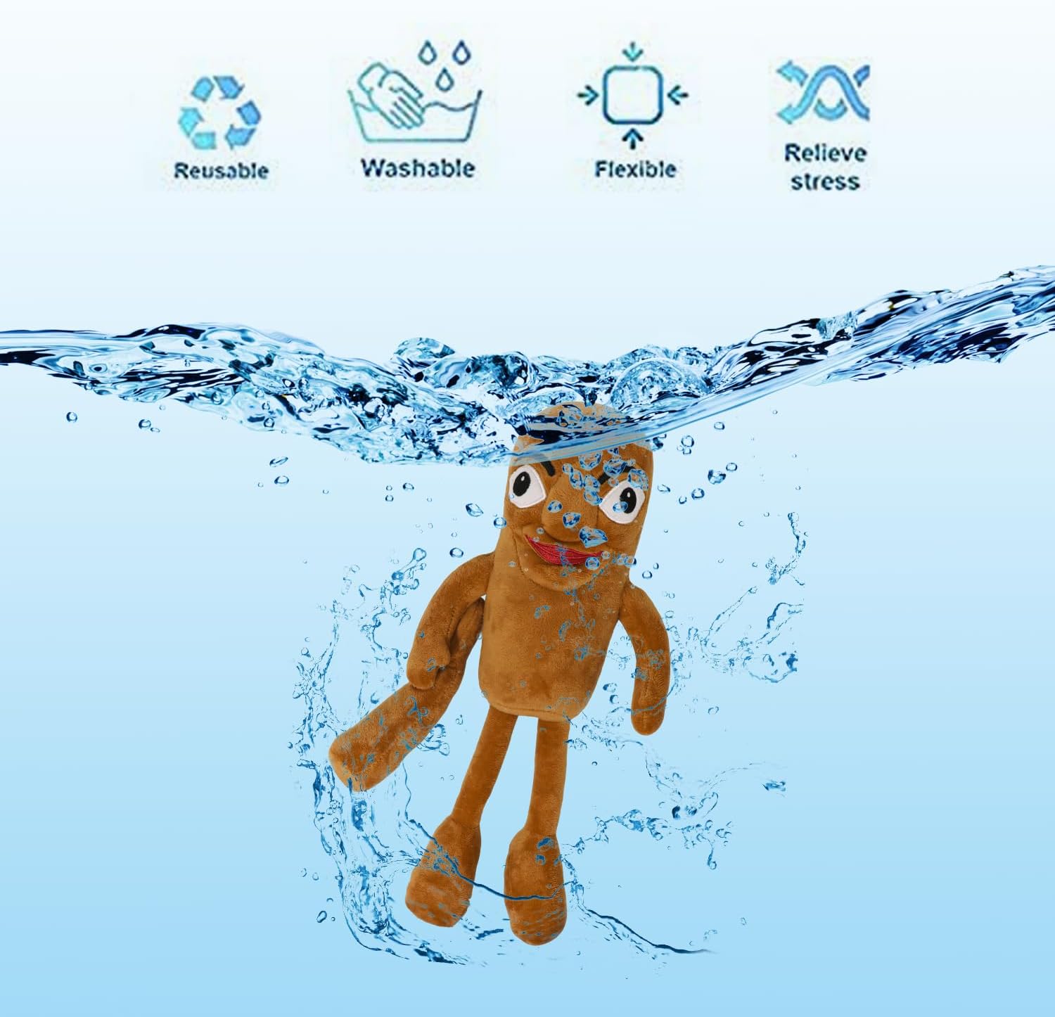 Italian Brainrot Tung Tung Tung Sahur 18inch Tung Tung Tung Sahur Toy Gift,Cute Stuffed Figure Doll for Kids and Adults Inspired Plush Toy