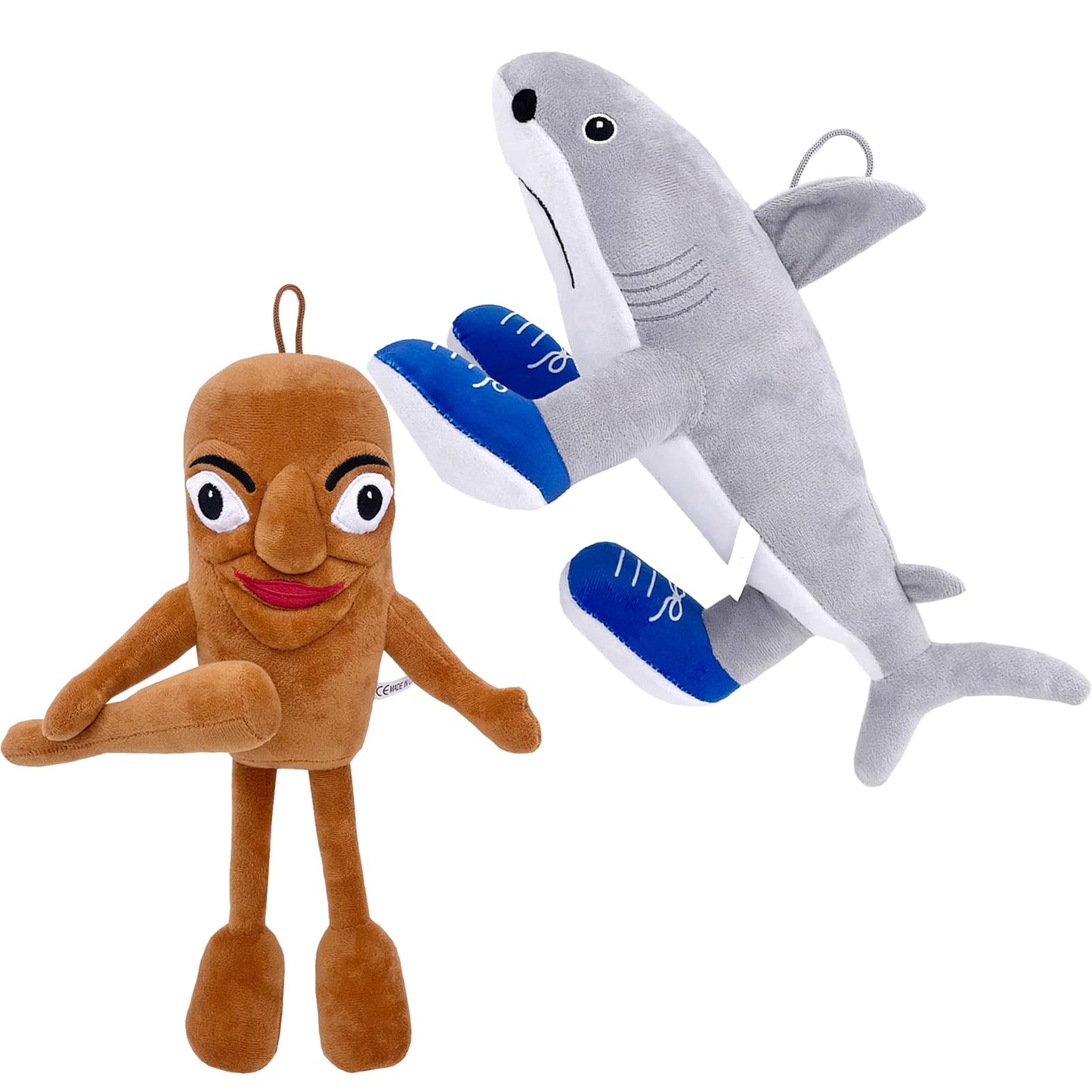 Italian Brainrot Plushies, 12" Funny Bombardiro Crocodilo Plush Toy for Fan Collectors, Soft Stuffed Meme Dolls for Home Decor & Funny Gift Ideas Italian Brainrot
