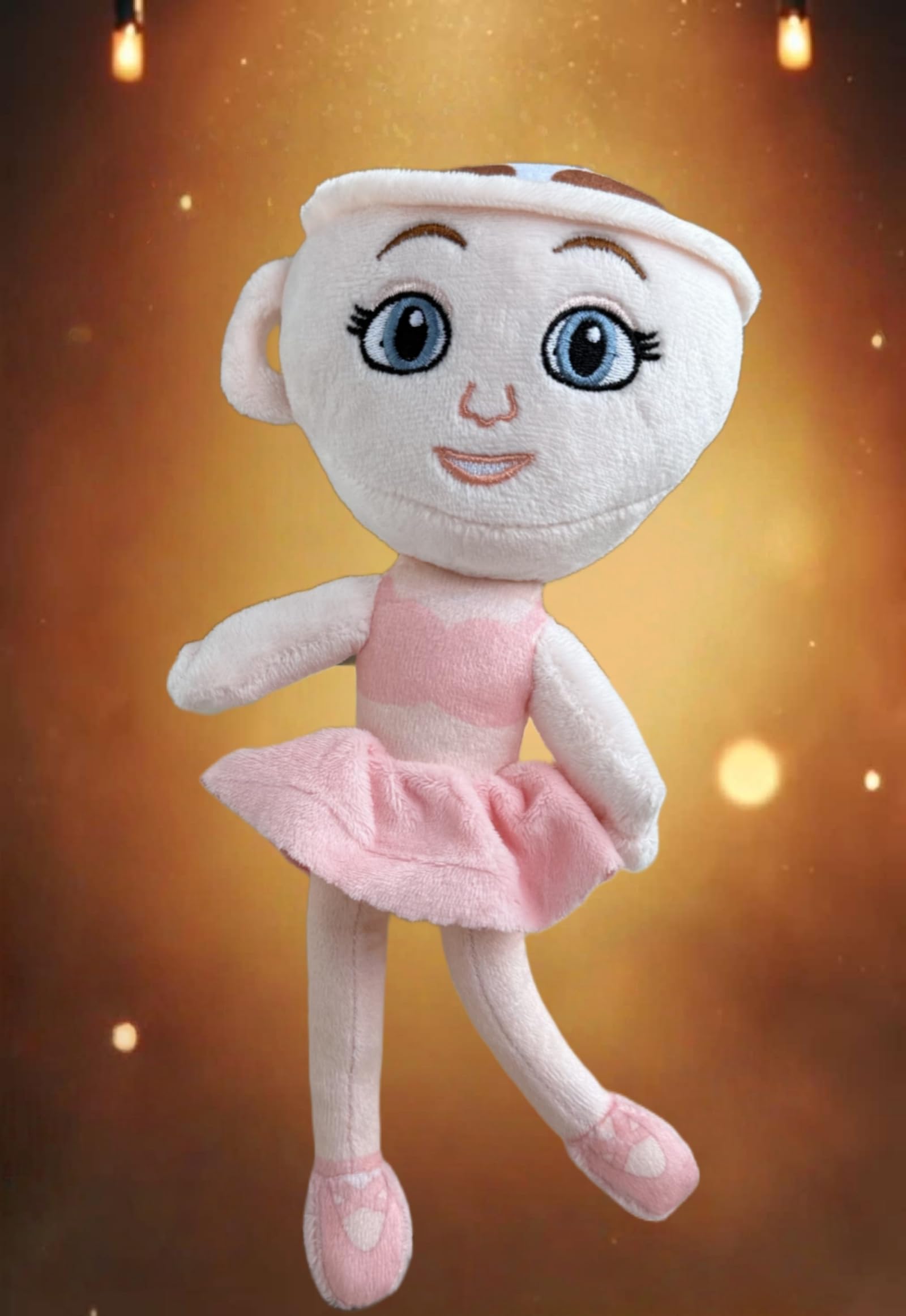 AI-Crafted Italian Brainrot Animals Plush,10″ Brainrot Evolution Plushie - Soft, Collectible, Memetic Home Accent (Ballerina Cappuccina) Italian Brainrot
