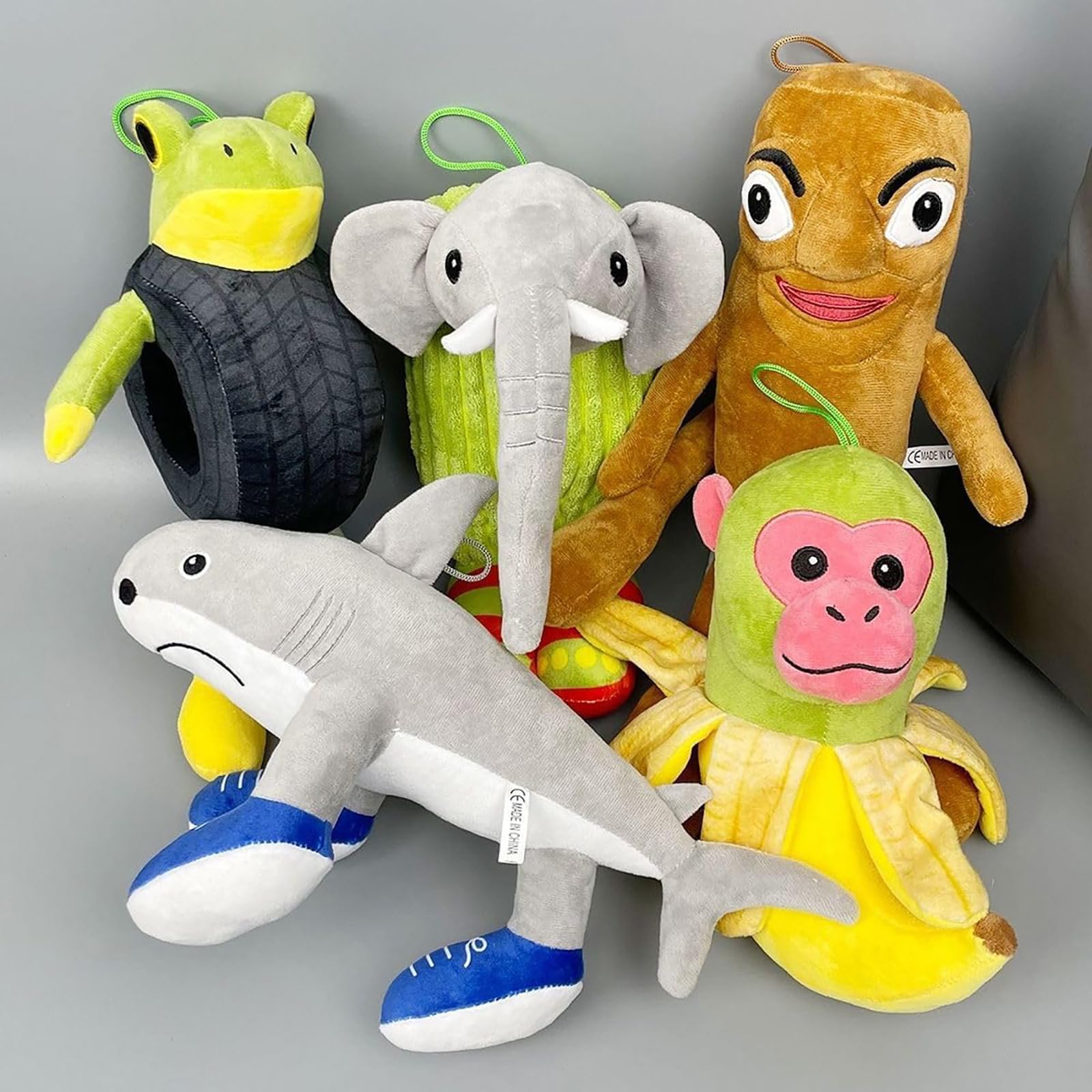 Italian Brainrot Plushies, 12" Funny Bombardiro Crocodilo Plush Toy for Fan Collectors, Soft Stuffed Meme Dolls for Home Decor & Funny Gift Ideas Italian Brainrot