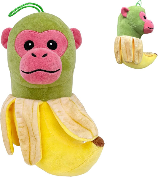 Italian Brainrot Chimpanzini Bananini Plush,Stuffed Figure Pillow for Room Decor for Game Fans(Italian Brainrot-B)