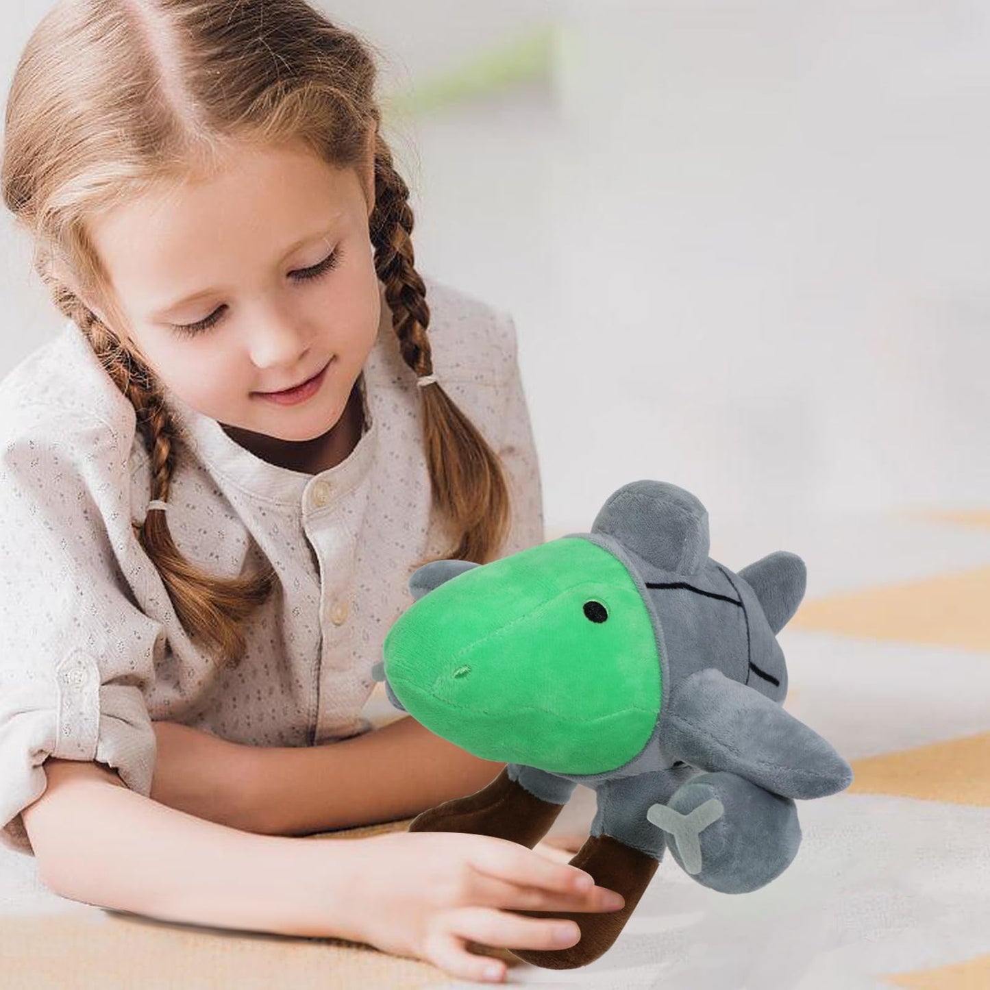 Italian Brainrot,Tung Tung Tung Sahur Plushies Toy 9inch for Fans Gift, Soft Stuffed Animal Pillow for Home Kids' Bedroom Decor, Birthday Christmas Choice for Boys Girls(Crocodile Plane) Italian Brainrot