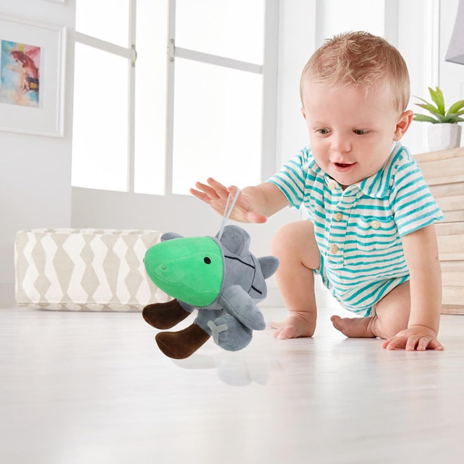 Italian Brainrot,Tung Tung Tung Sahur Plushies Toy 9inch for Fans Gift, Soft Stuffed Animal Pillow for Home Kids' Bedroom Decor, Birthday Christmas Choice for Boys Girls(Crocodile Plane) Italian Brainrot