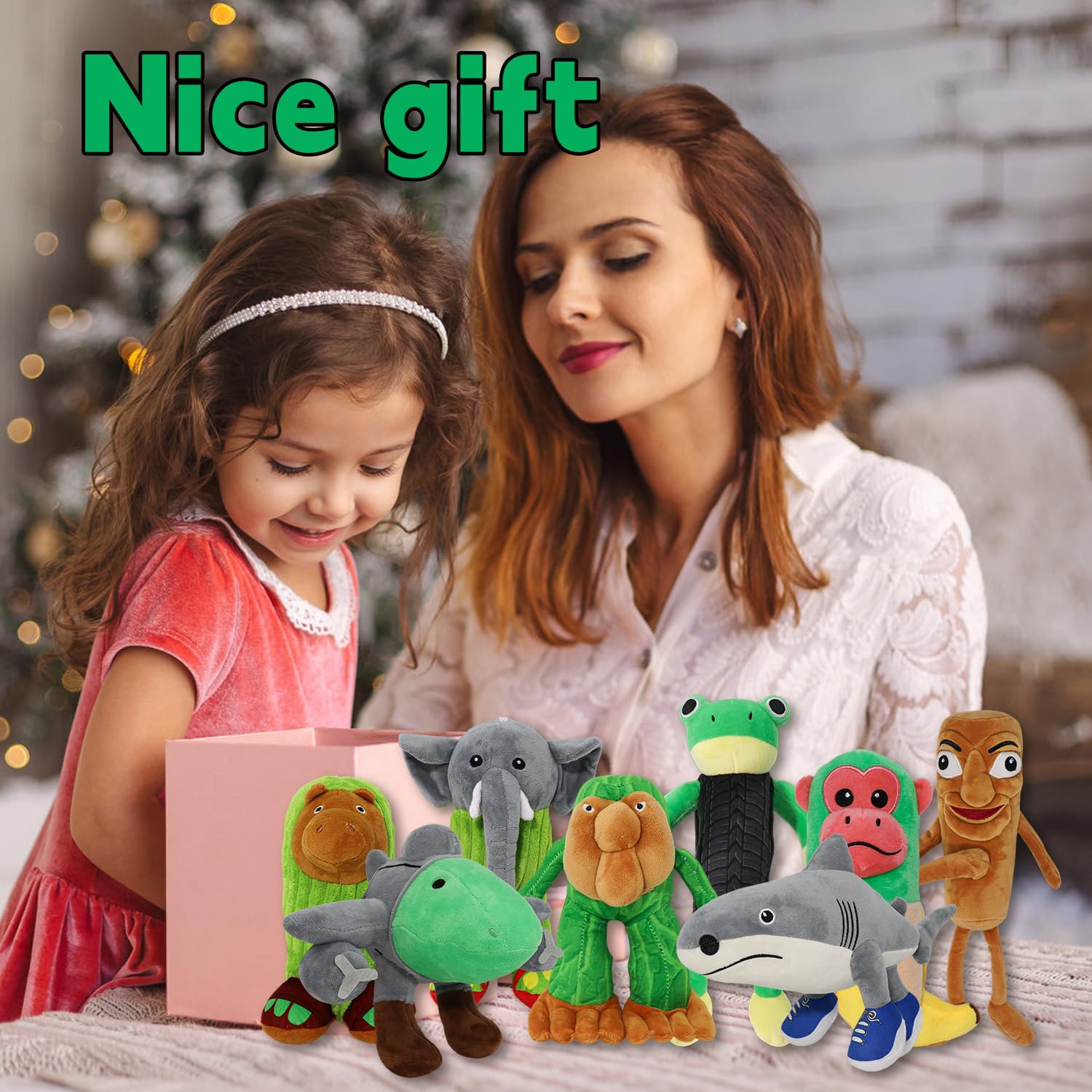 Italian Brainrot,Tung Tung Tung Sahur Plushies Toy 9inch for Fans Gift, Soft Stuffed Animal Pillow for Home Kids' Bedroom Decor, Birthday Christmas Choice for Boys Girls(Crocodile Plane) Italian Brainrot