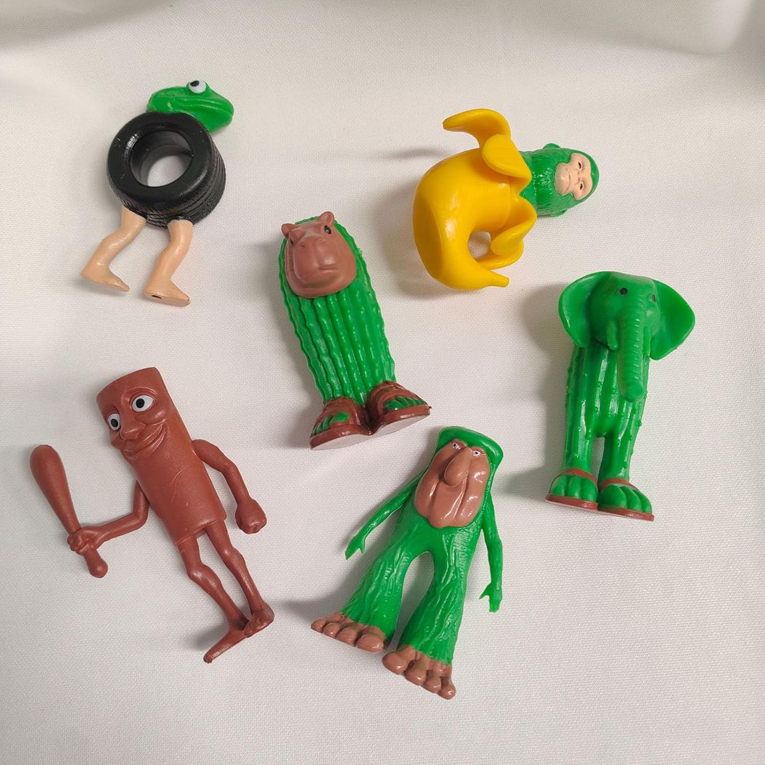 8Pcs Italian Brainrot Toys, Tralalero Tralala Toy - Collectible Animals Figurine Doll Gifts for Fans Italian Brainrot